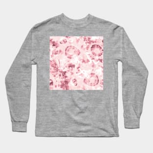Pink Psychedelic Tie-Dye Long Sleeve T-Shirt